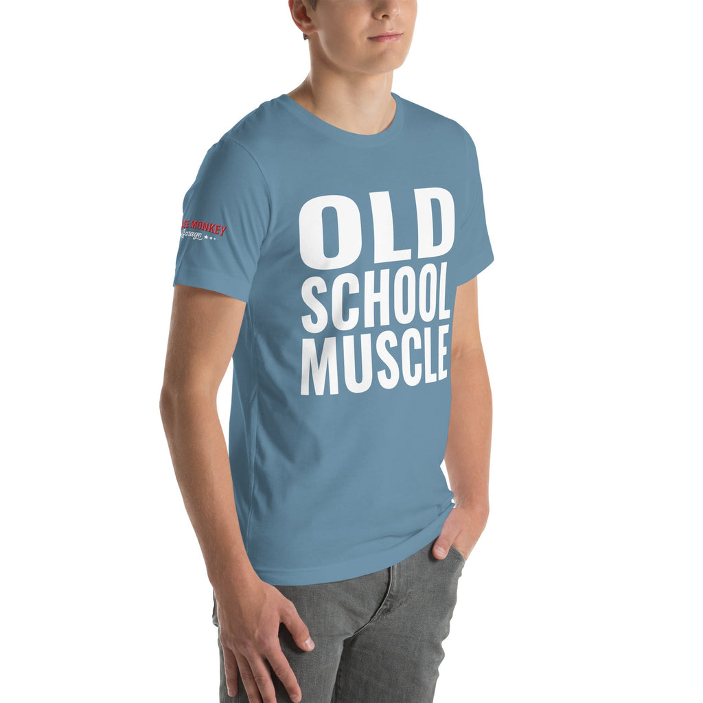 Old School Muscle Unisex T-Shirt-Grease Monkey Garage