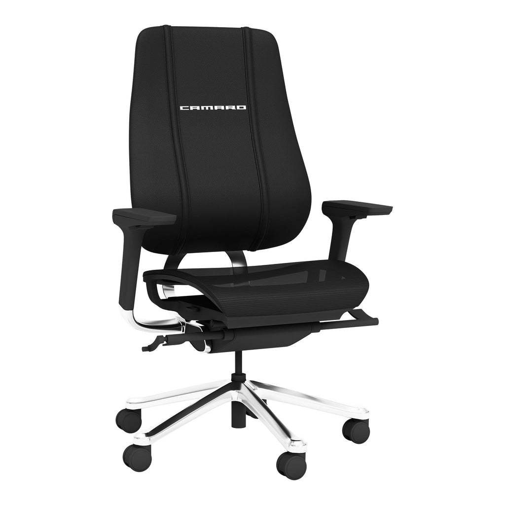 Phantomx Mesh Gaming Chair with Camaro Logo-General Motors-Grease Monkey Garage