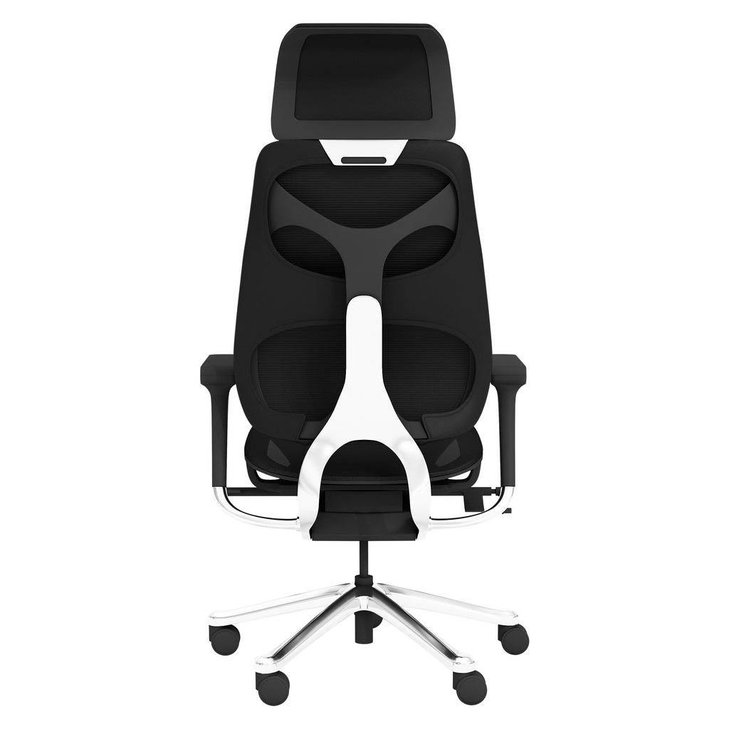 Phantomx Mesh Gaming Chair with Chevrolet Alternate Logo-General Motors-Grease Monkey Garage