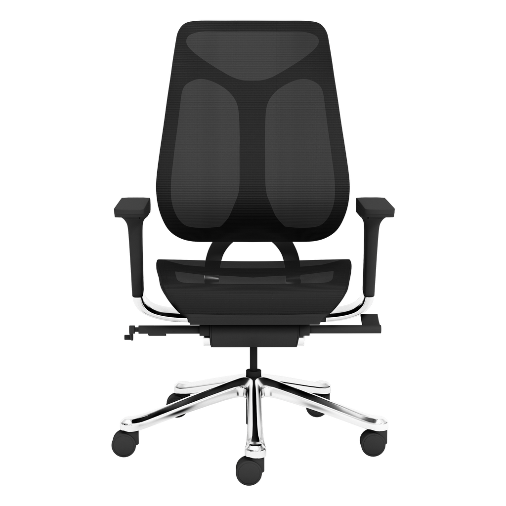 Phantomx Mesh Gaming Chair with Chevrolet Alternate Logo-General Motors-Grease Monkey Garage