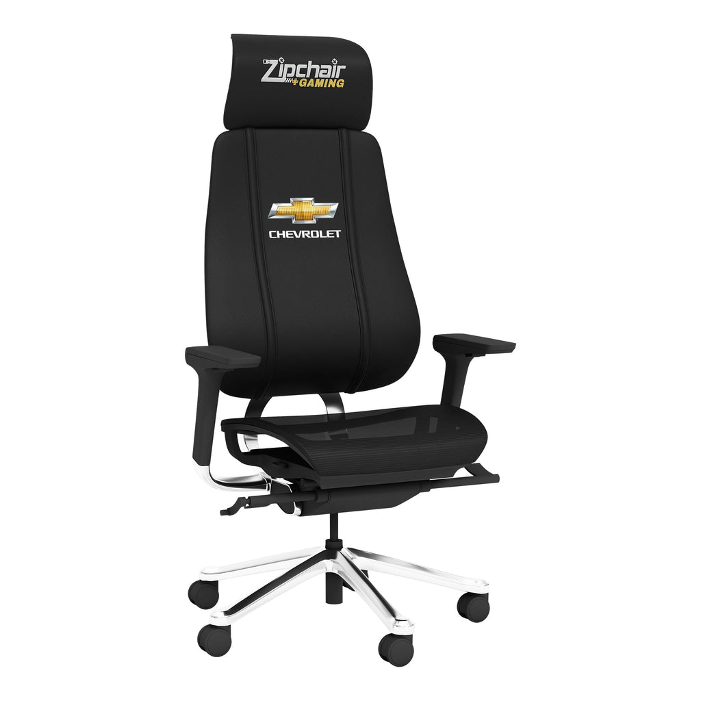 Phantomx Mesh Gaming Chair with Chevrolet Primary Logo-General Motors-Grease Monkey Garage