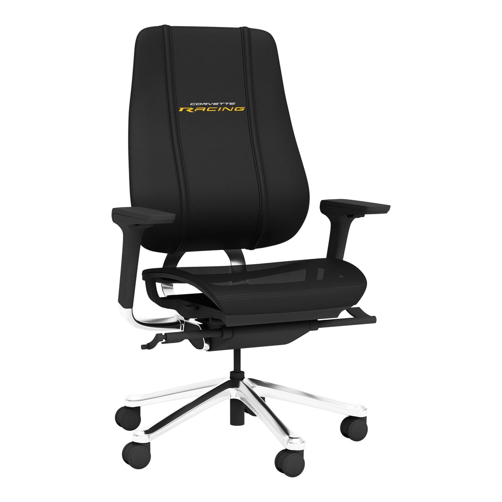 Phantomx Mesh Gaming Chair with Corvette Racing Logo-General Motors-Grease Monkey Garage