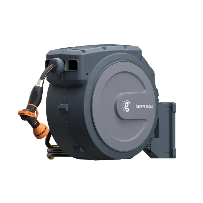 Retractable Garden Hose Reel 65ft-155ft-Retractable Garden Hose Reel-Grease Monkey Garage