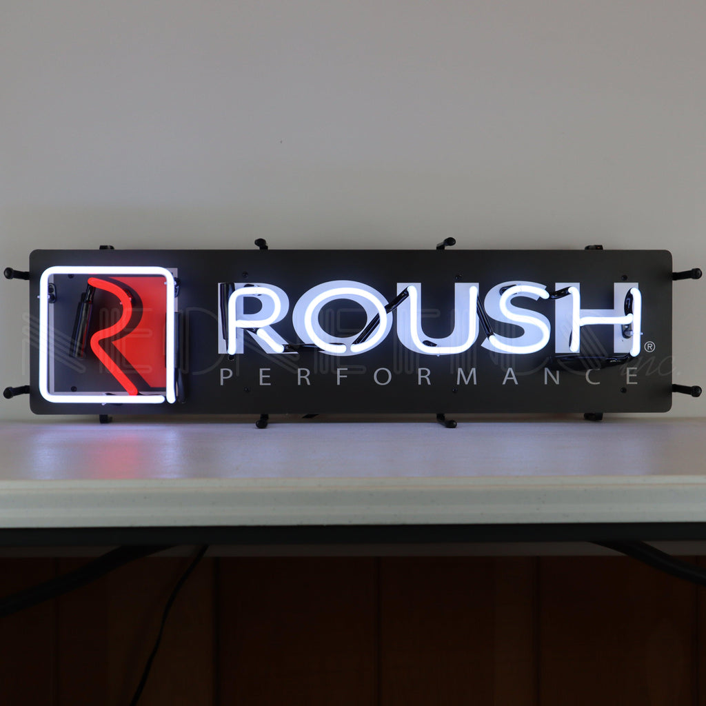 Roush Performance Junior Neon Sign with Backing-Neon Signs-Grease Monkey Garage