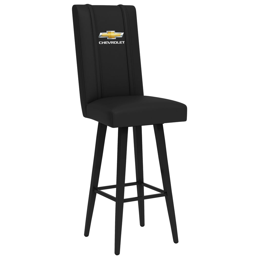 Swivel Bar Stool 2000 with Chevrolet Primary Logo-General Motors-Grease Monkey Garage