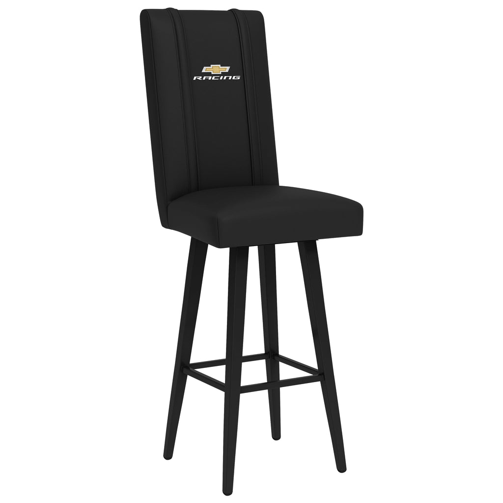 Swivel Bar Stool 2000 with Chevy Racing Logo-General Motors-Grease Monkey Garage