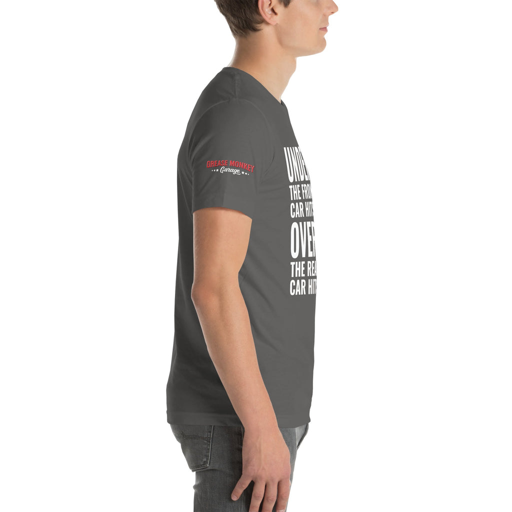 Understeer and Oversteer Unisex T-Shirt-Grease Monkey Garage