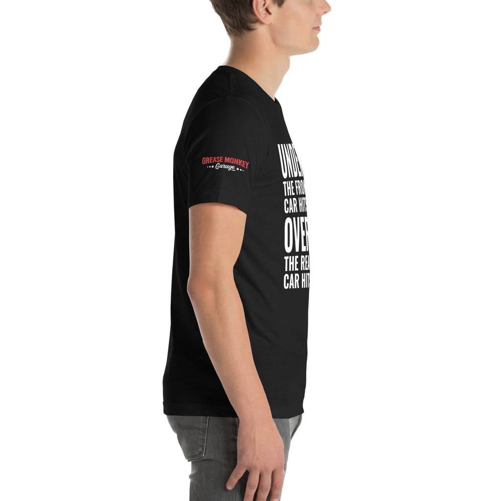 Understeer and Oversteer Unisex T-Shirt-Grease Monkey Garage