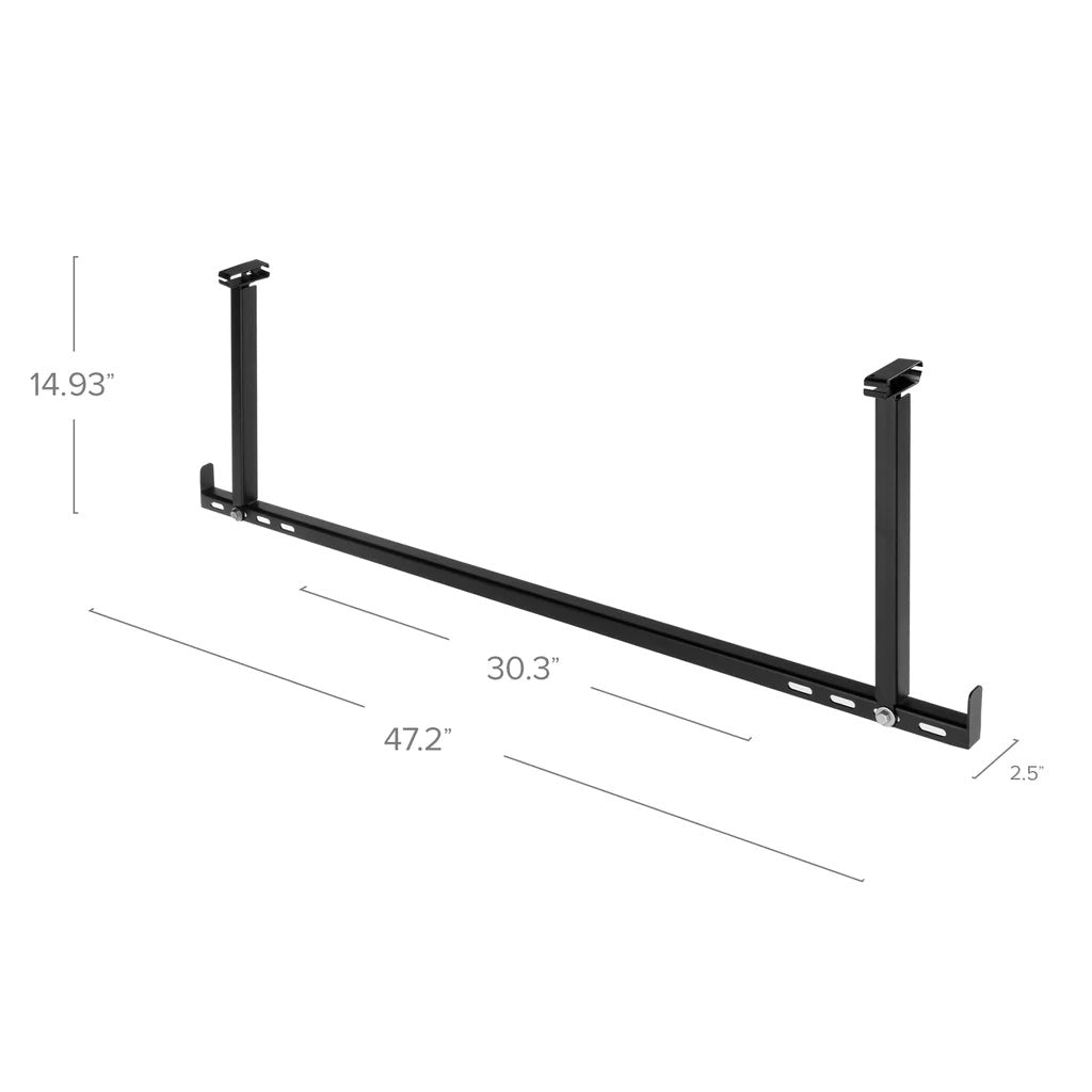 VersaRac & PWMS Hanging Bar Assemblies Black (2 Pack)-Grease Monkey Garage