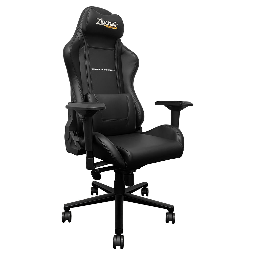 Xpression Pro Gaming Chair with Camaro logo-General Motors-Grease Monkey Garage