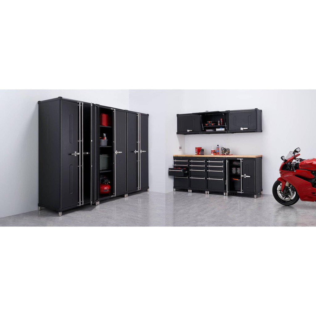 11-Piece | Professional Garage Cabinet Drawer Set | Black-Grease Monkey Garage