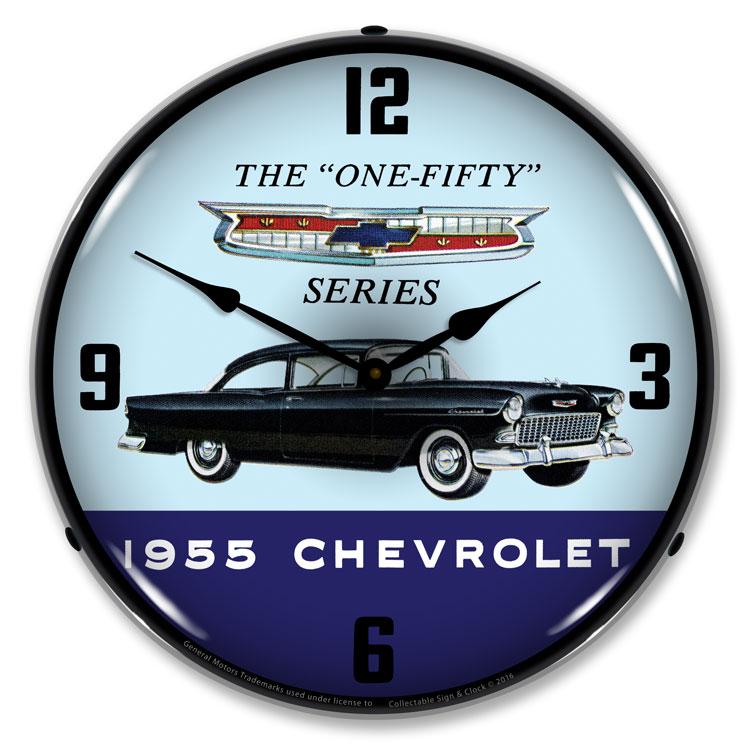 1955 Chevrolet One Fifty LED Clock-LED Clocks-Grease Monkey Garage