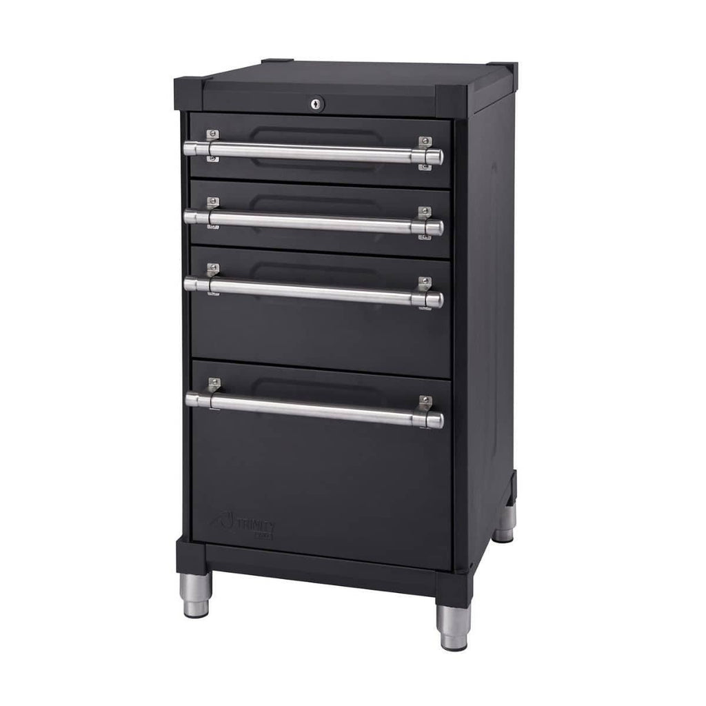 8-Piece | Professional Garage Cabinet Drawer Set | Black-Grease Monkey Garage