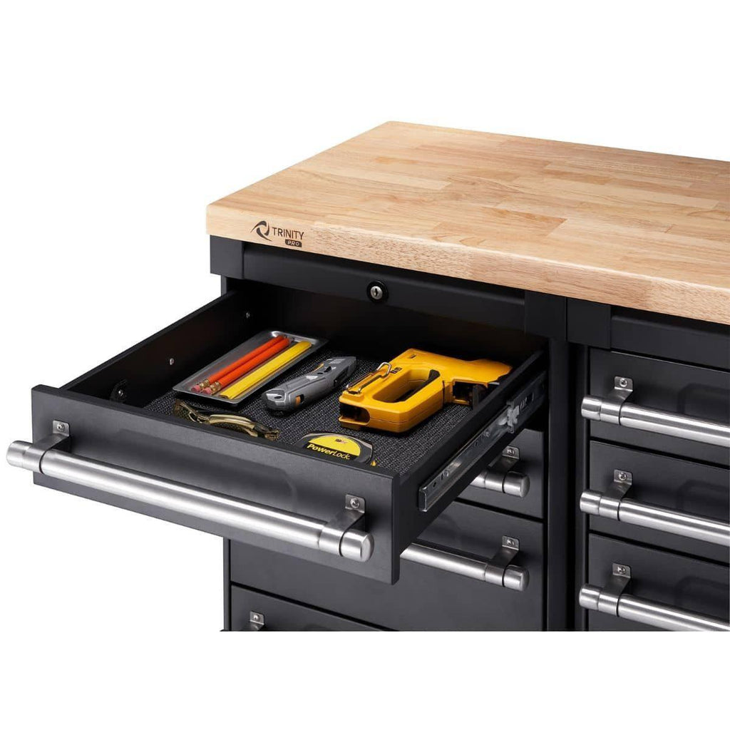 8-Piece | Professional Garage Cabinet Drawer Set | Black-Grease Monkey Garage