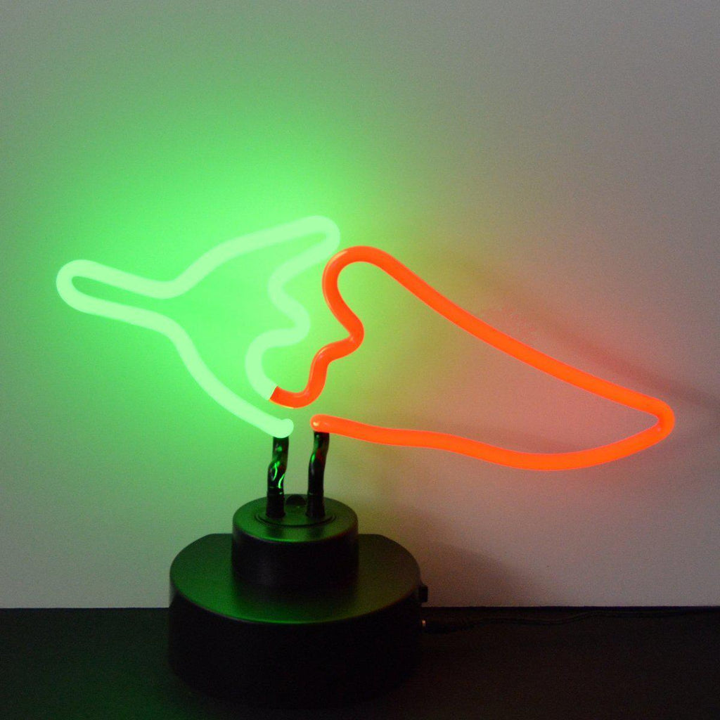 Chili Pepper Neon Sculpture-Neon Sculptures-Grease Monkey Garage