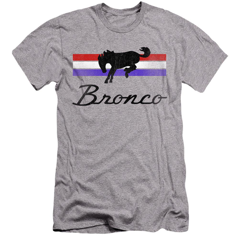 Ford Bronco Stripes Short-Sleeve T-Shirt-Grease Monkey Garage