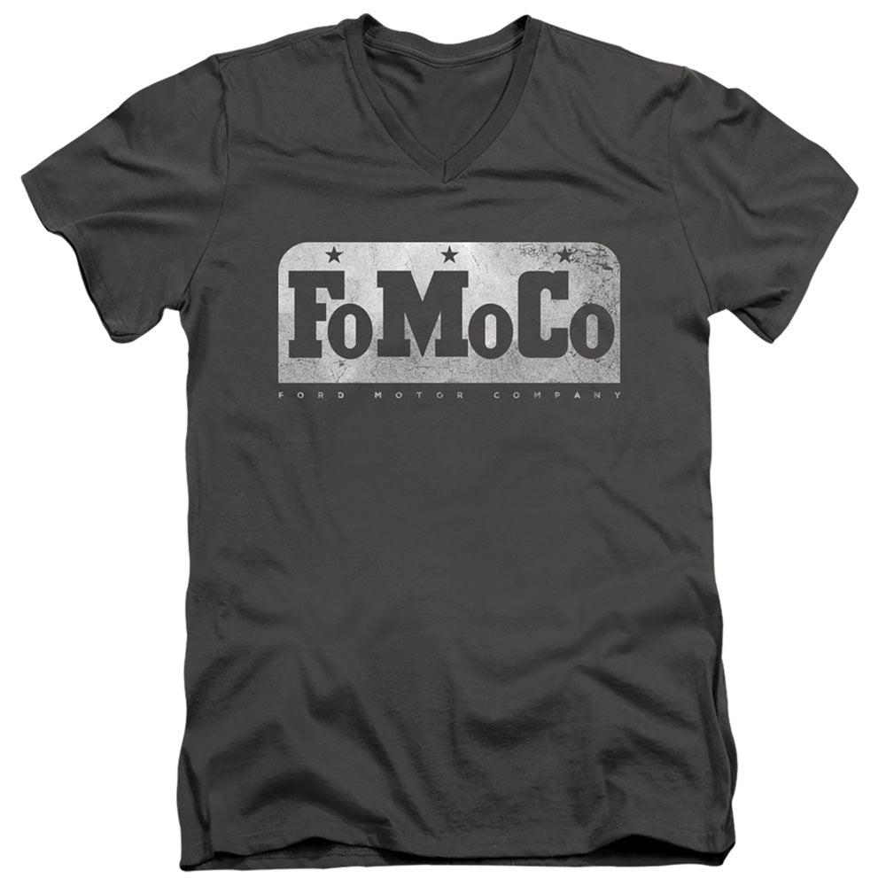 Ford FoMoCo Short-Sleeve V-Neck T-Shirt-Grease Monkey Garage