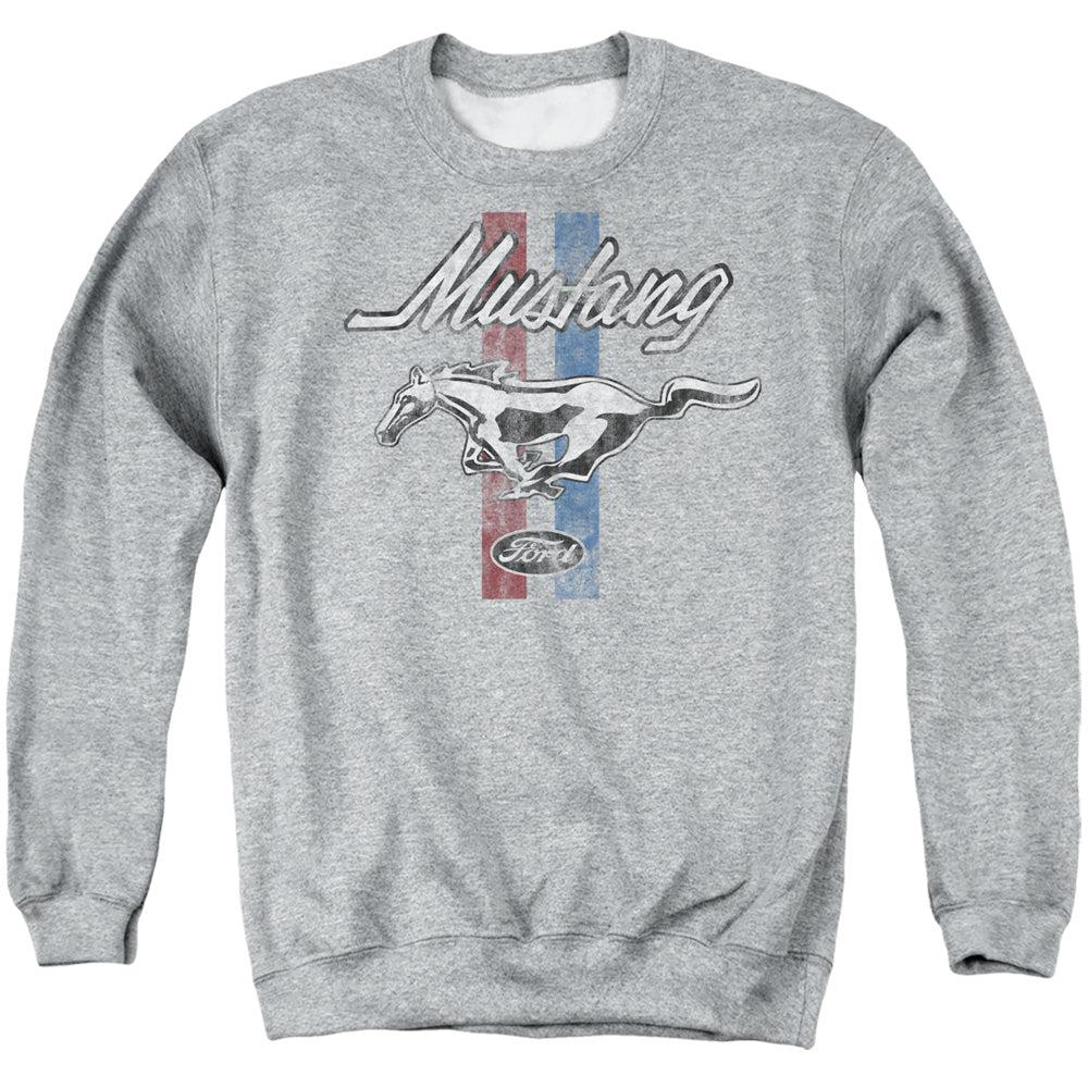 Ford Mustang Tribar Logo Sweatshirt-Grease Monkey Garage