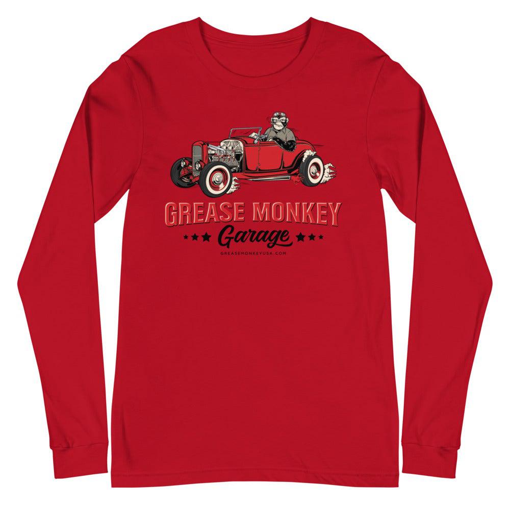 Grease Monkey Garage Unisex Long Sleeve Tee-Grease Monkey Garage