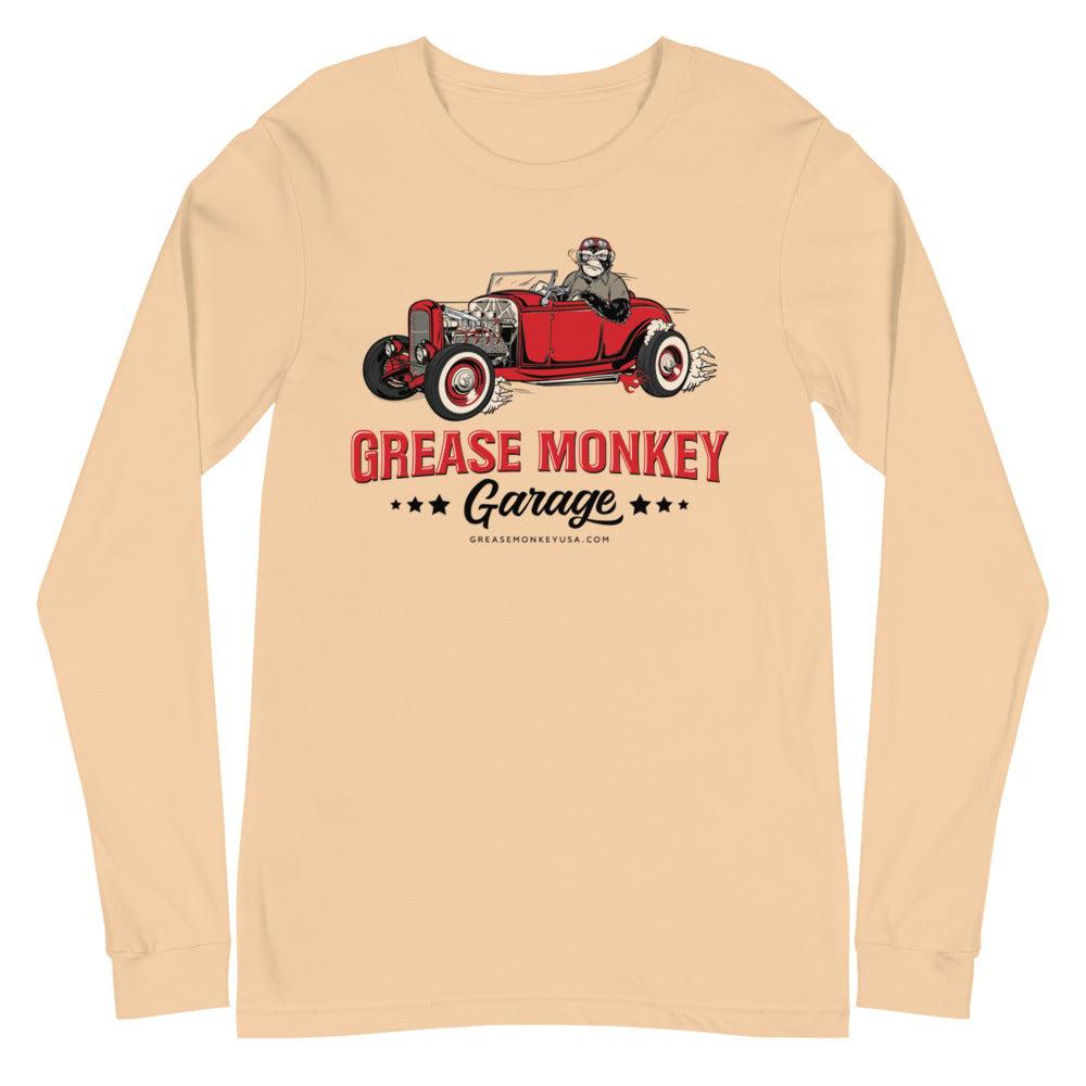 Grease Monkey Garage Unisex Long Sleeve Tee-Grease Monkey Garage