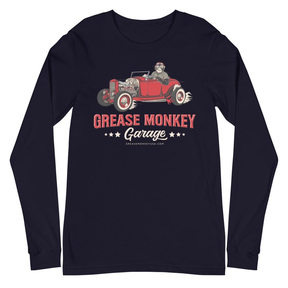 Grease Monkey Garage Unisex Long Sleeve Tee-Grease Monkey Garage