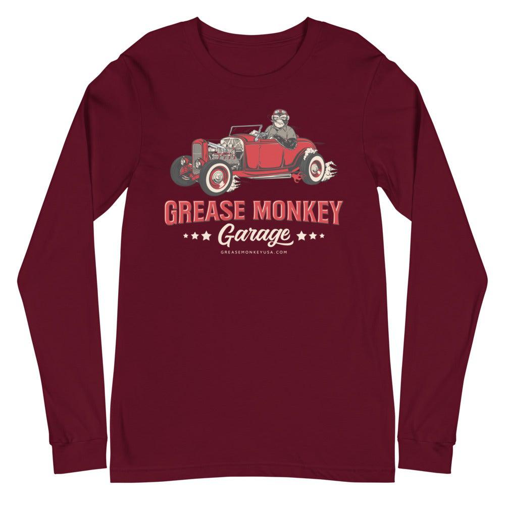 Grease Monkey Garage Unisex Long Sleeve Tee-Grease Monkey Garage