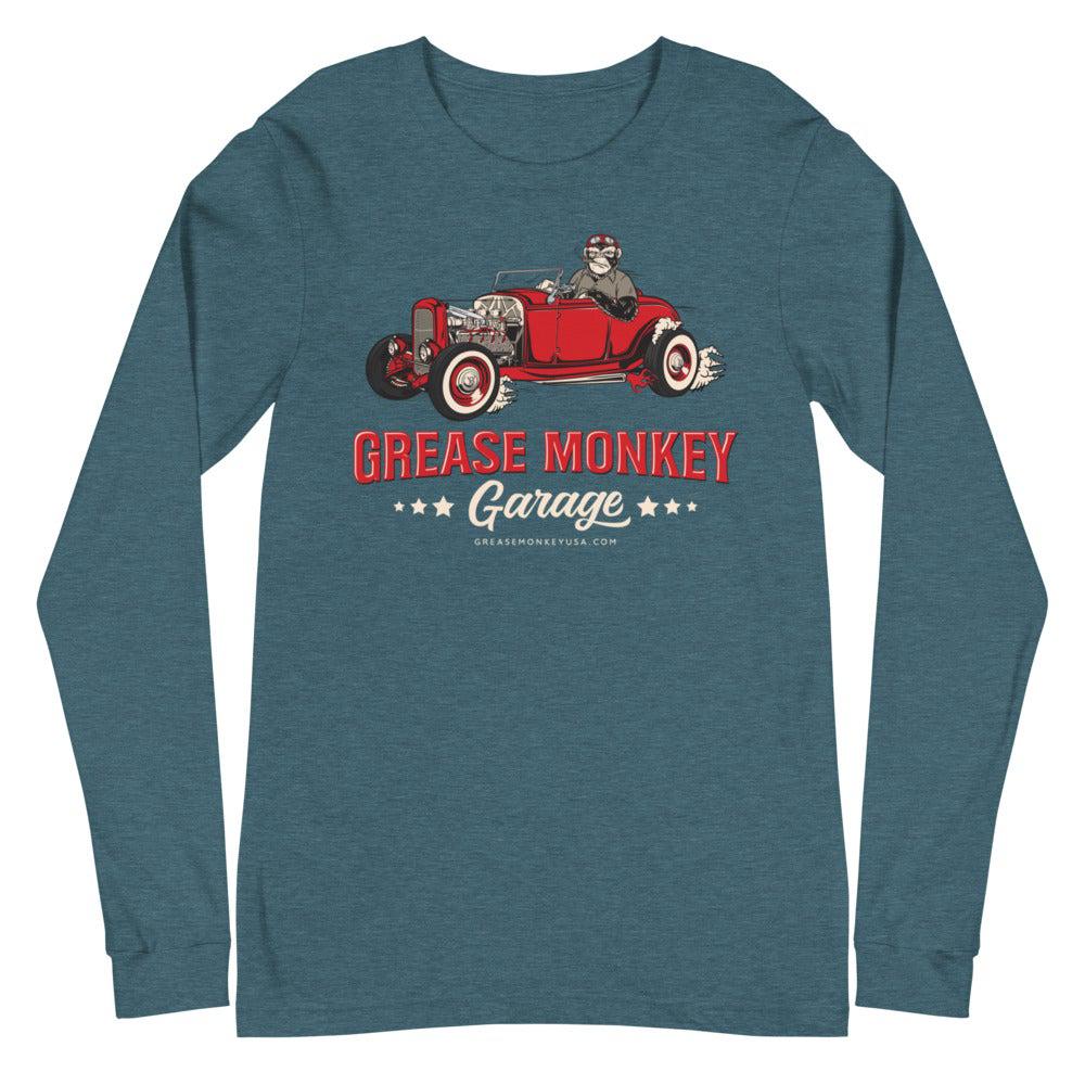 Grease Monkey Garage Unisex Long Sleeve Tee-Grease Monkey Garage