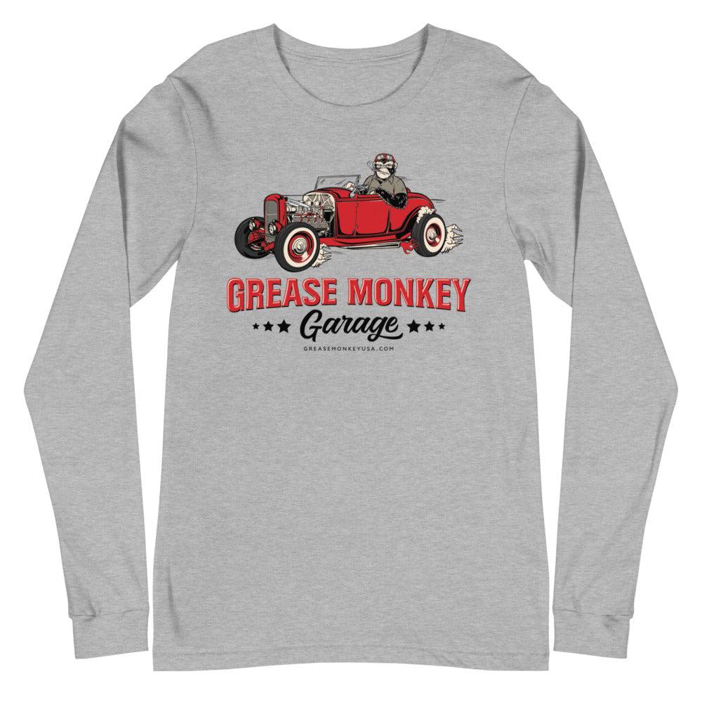 Grease Monkey Garage Unisex Long Sleeve Tee-Grease Monkey Garage