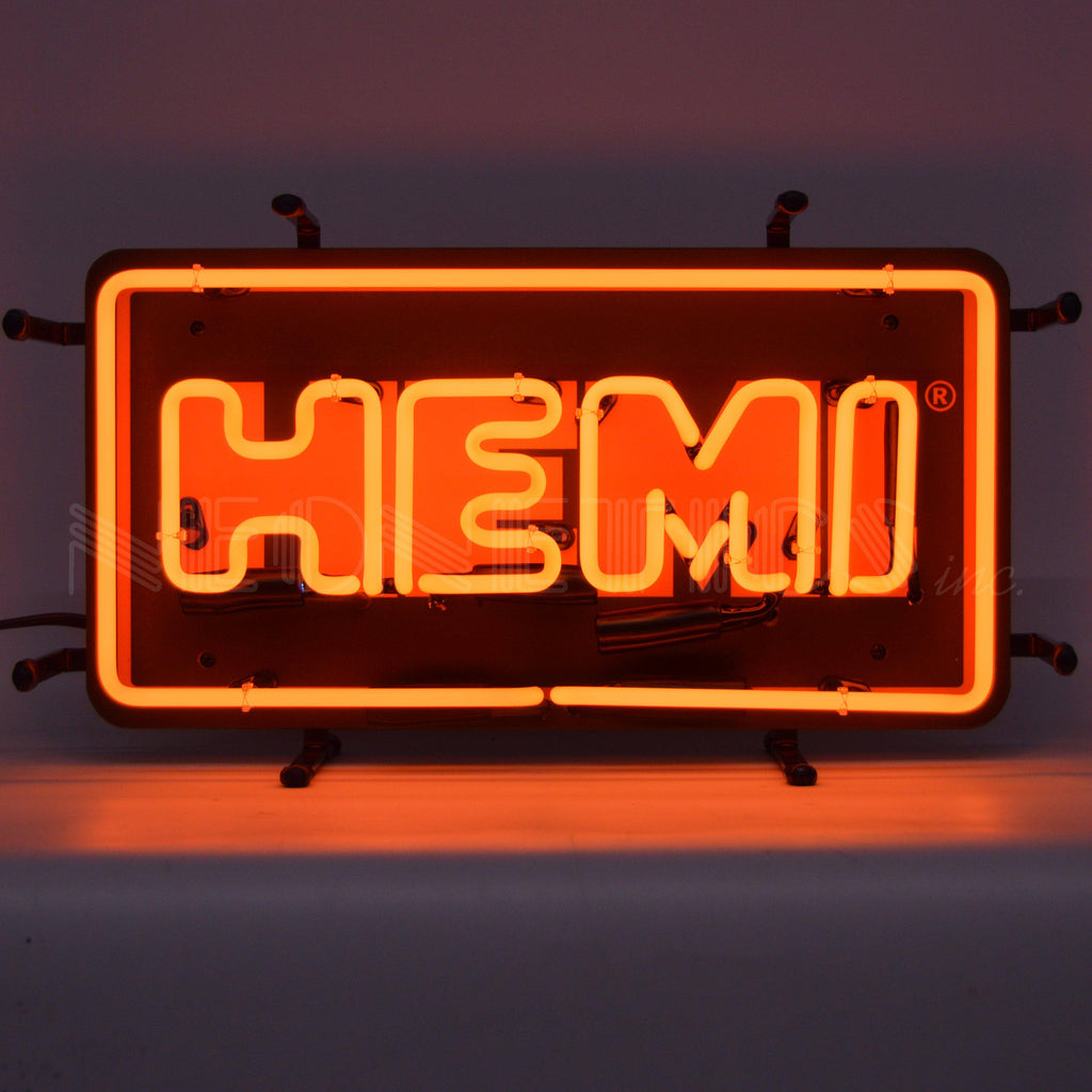 Hemi Junior Neon Sign-Neon Signs-Grease Monkey Garage