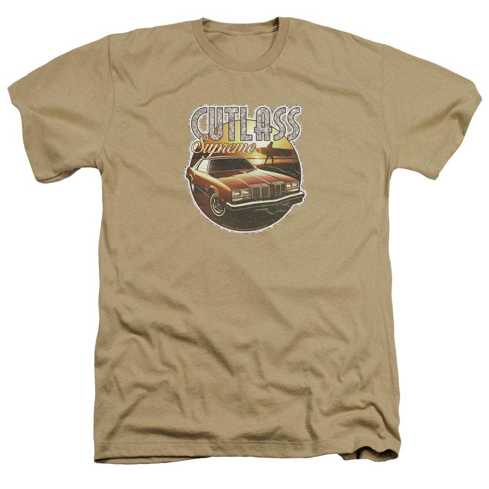 Oldsmobile Cutlass Supreme Poly/Cotton Blend Short-Sleeve T-Shirt-Grease Monkey Garage