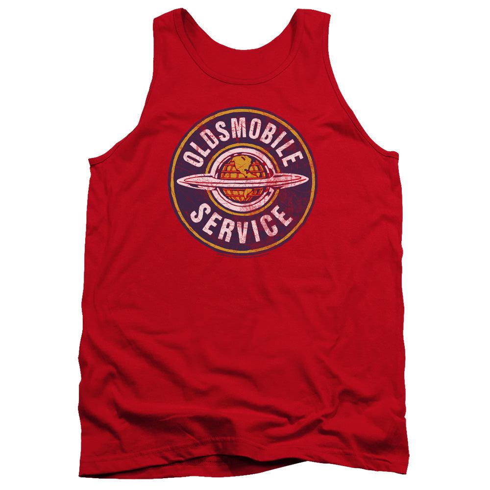 Oldsmobile Vintage Service Tank Top-Grease Monkey Garage