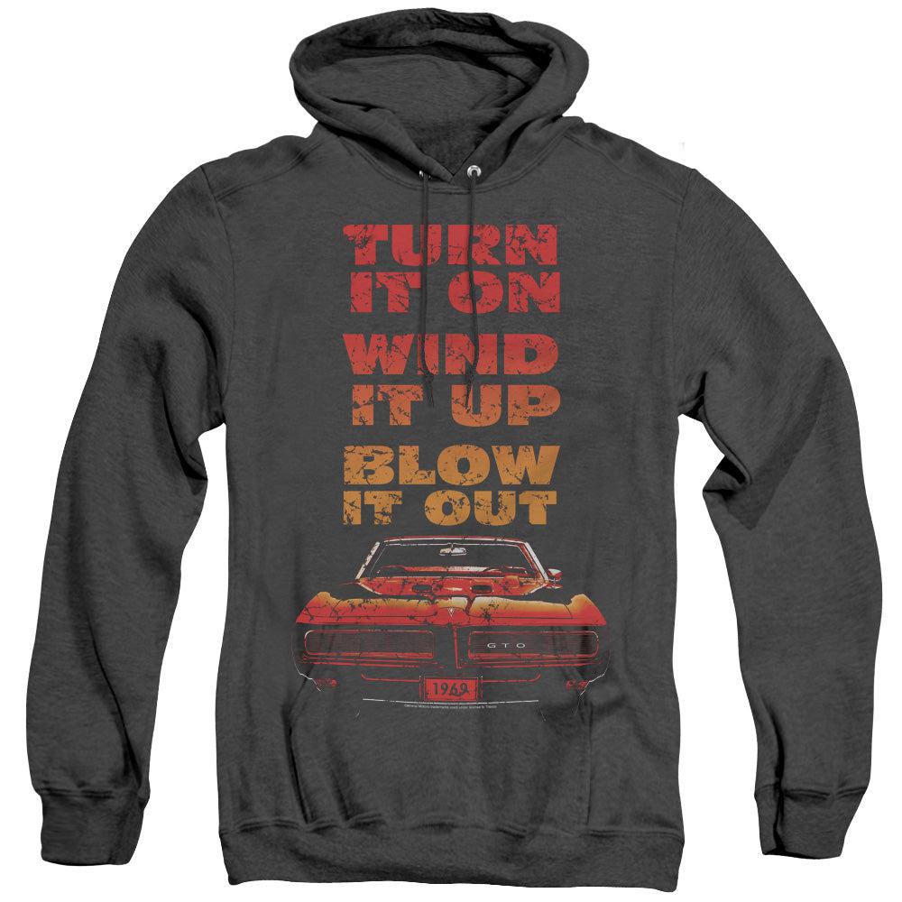 Pontiac 1969 GTO Blow It Out Hoodie-Grease Monkey Garage