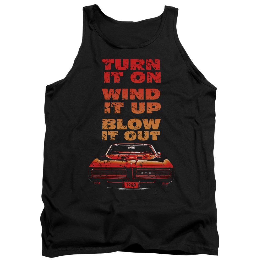 Pontiac 1969 GTO Blow It Out Tank Top-Grease Monkey Garage