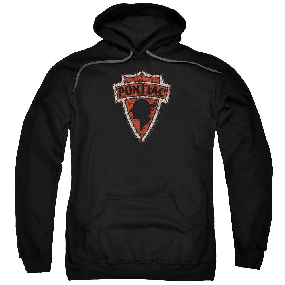 Pontiac Early Pontiac Arrowhead Pullover Hoodie-Grease Monkey Garage