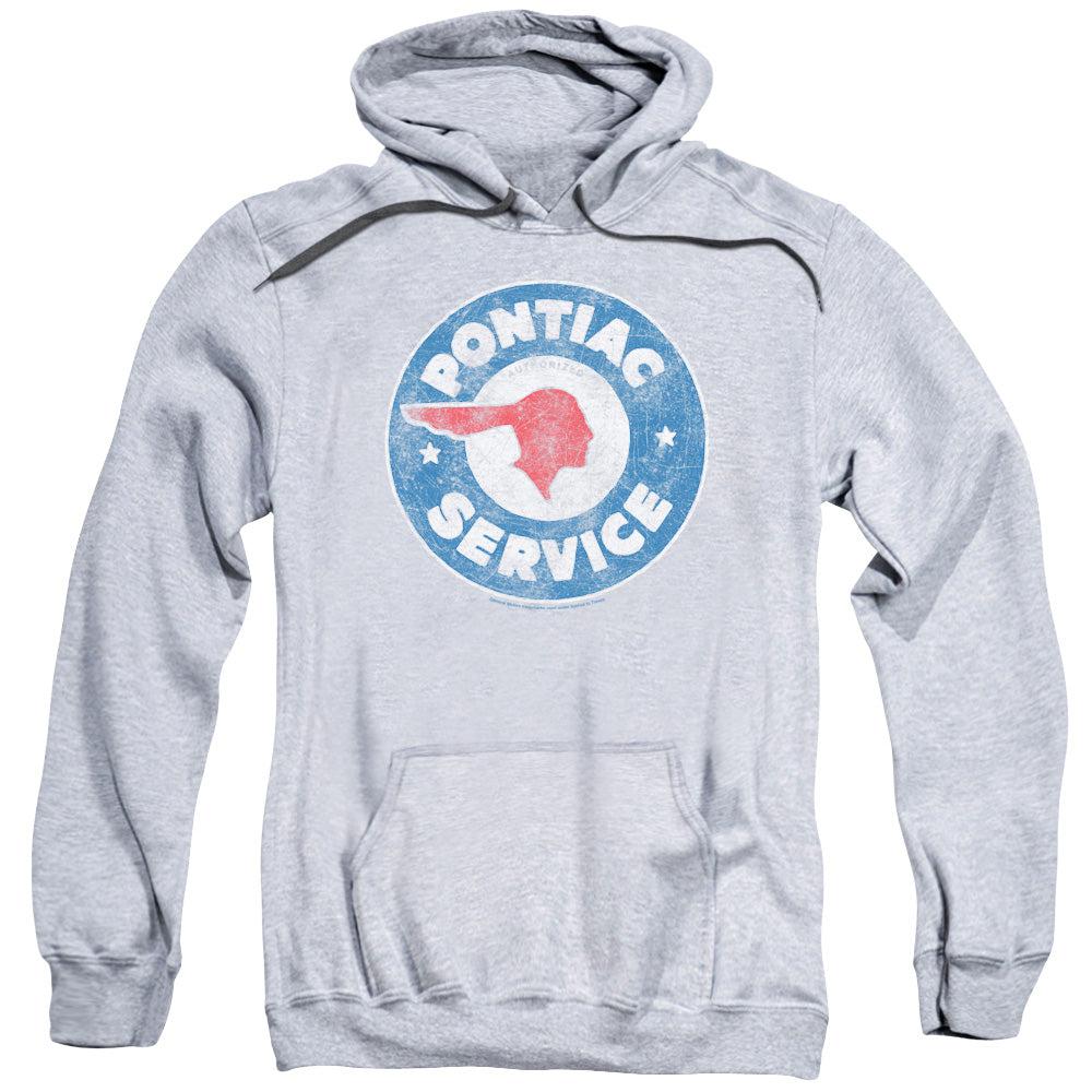 Pontiac Vintage Pontiac Service Pullover Hoodie-Grease Monkey Garage